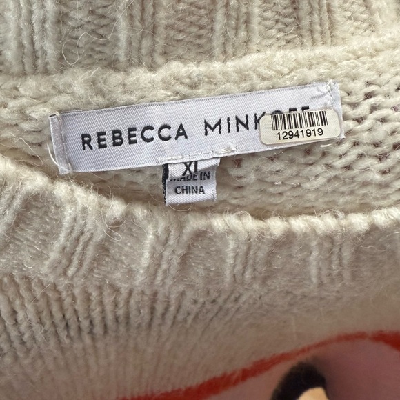 Rebecca Minkoff color block sweater size XL - Picture 3 of 5
